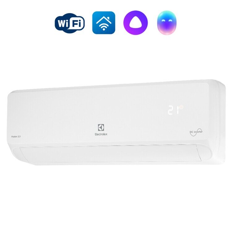 Сплит-система инверторного типа Electrolux Fusion 2.0 Super DC Inverter EACS/I-09HF2/N8 комплект.